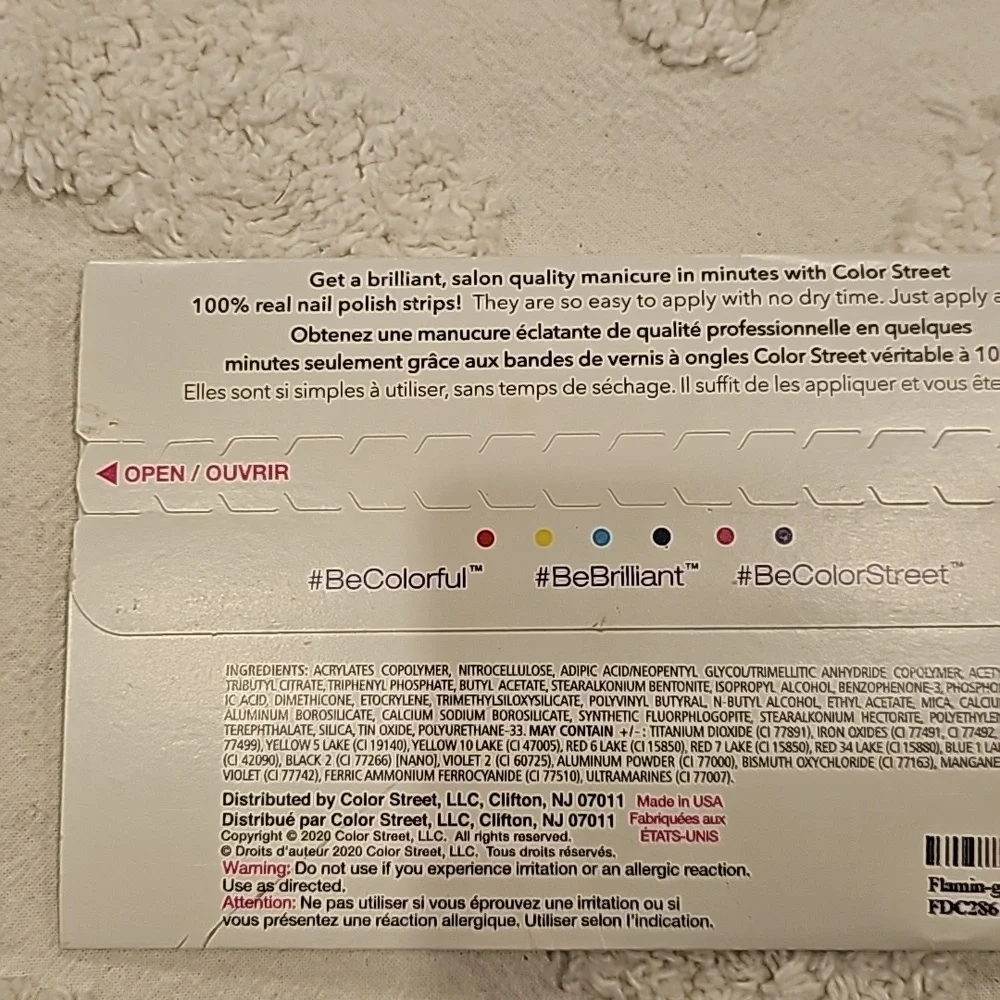 NWT Color Street - Picture 6 of 6